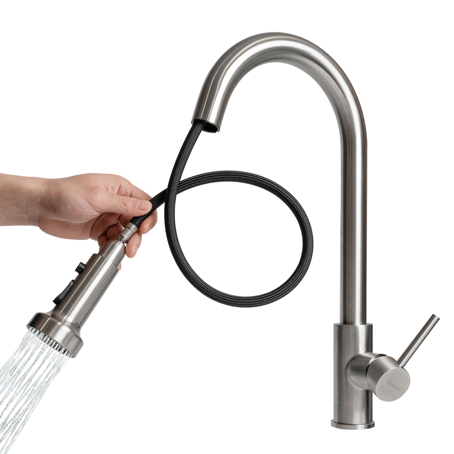 Stainless Steel Kitchen Pull-out Faucet